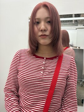 エルメ クラマエ(Elme) ブリーチありピンクベージュ◎