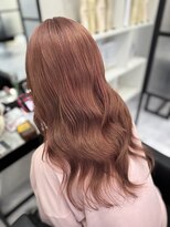 ラムシェール(LamChele)&nbsp;ピンクベージュ×リタッチブリーチカラー