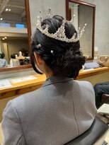ポルム パプリカ(polum paprika)&nbsp;アップスタイルヘアセットヘアアレンジ春ヘアー成人式ヘアセット