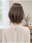20.30代ボブ レイヤーボブ くびれボブ ゆるふわ 縮毛
