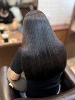 ヘアケアアンドヘアデザイン リベール(L:belle)&nbsp;酸性ストレート×韓国コモレビ髪質改善｜艶髪ロング