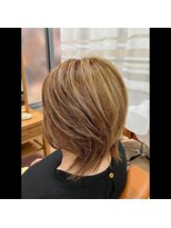 キセイ 泉セルバテラス店(KISEI)&nbsp;白髪ぼかしベース明るめハイライトウルフ