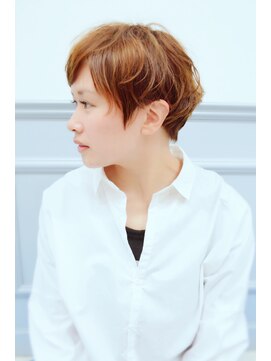 サロンボンジュール(salon Bonjour) *+Bonjour!+* 大人かわいい 小顔 ショートボブ サイド