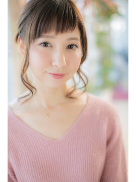 ヘアーショップ エヌアンドエー 越谷店(hair shop N&A) ふんわりシニヨン