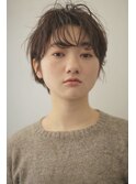 ウェットな質感のマニッシュショート【soi下北沢】