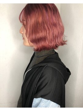 ラグナ(LAGUNA) ケアブリーチ×ベリーベリーピンク