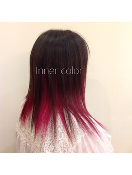 ラ クープ アピタ美濃加茂店(La Coupe) インナーカラー☆ピンク