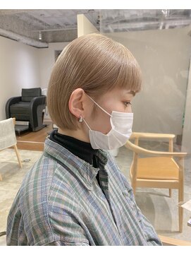 ウル(uru.) ミルクティーボブ