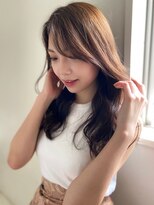 道村/グレージュ/デジタルパーマハイライト/イルミナカラー