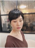 大人ショート/ミセスショート/レイヤーショート《knit銀座》