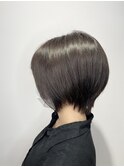 【Lee大阪店】大人カッコいい☆前下がりショートボブ/新出奈津樹