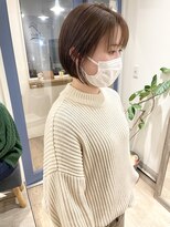 メルト 吉祥寺(melt)&nbsp;前下がりコンパクトミニボブ春カラーシアーグレージュ　20代30代