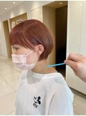 フェミニン耳掛けショートボブ◎ style by 田爪