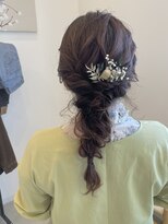 ジジ チーク 栃木(Gigi cheek)&nbsp;ゆるふわ編みおろし♪