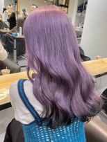 ベレーザ 渋谷(BELEZA)&nbsp;2832パールグレー寒色系カラーピンクラベンダースローカラー