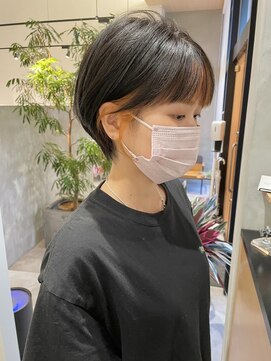 ルプラス(le place.) オレンジインナーカラー