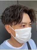 緩め波巻パーマ