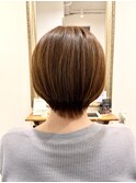 20代30代40代くびれショートボブ【髪質改善/百合ヶ丘】