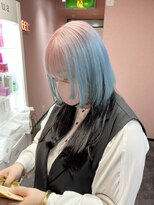 エススウィート(S SWEET) pink × pail blue