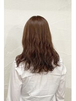 クラク 笹塚店(KURAKU)&nbsp;ベージュカラー/透明感/夏ヘア/セミロング/10代/20代/30代