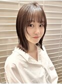 タッセルボブ×顔まわりレイヤー【銀座】片桐