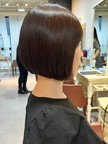 ジアン バイ ミルボン 西宮ガーデンズプラス(GIEN by milbon)&nbsp;前下がりボブ×ダークブラウン