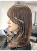 盛れる横髪＊イメチェンハッシュカットフルバング似合わせカット