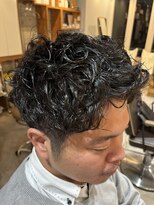 アメラボ(AmeLab)&nbsp;名古屋天白区梅ヶ丘メンズスパイラルパーマ朝時短スタイル！