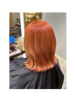 オレロ 国立(olelo)&nbsp;暗めカラー/グランマッシュ/デザインカラー/フェザーパーマ/国立