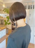 大人可愛い★ぱつっとボブ☆stylist Minami