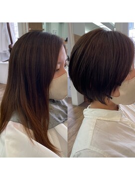 アメリ(Ameri) -Ameri-藤川☆ショートボブ【浜町/ショート/髪質改善】