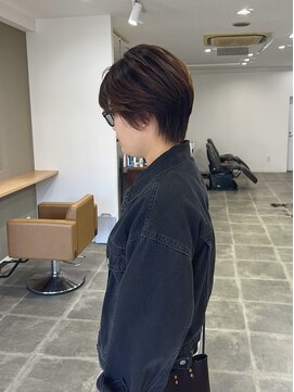 シンス(Since) 刈り上げないハンサムショート／里見美穂