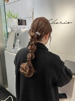 シェリ ヘアデザイン(CHERIE hair design)&nbsp;編み下ろしアレンジ