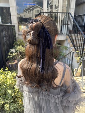 エルメ(Elme) ＊韓国ゆるふわハーフアップカチモリヘア＊【河崎】