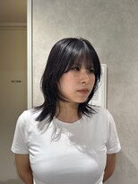 ハイプ(HYPE)&nbsp;【藤沢/湘南】暗髪/レイヤーカット/ダークラベンダー