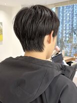 ローネス ギンザ(LONESS ginza)&nbsp;マッシュヘア/センターパート/ニュアンスパーマ