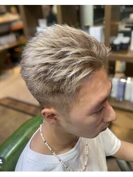 ボイス(VOICE) ブロンドベージュスパイキー