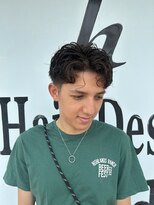 エイチ ヘア デザイン セカンド(h Hair Design 2nd.) 外国人風パーマ