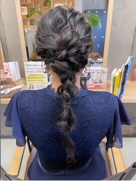 リタ 枚方(Rita) ブライダル◎華やかゴージャス編みおろしヘアセット