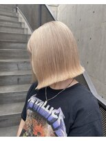 ウェーリング(Welring)&nbsp;ホワイトベージュ　デザインカラー　フェイスフレーミング