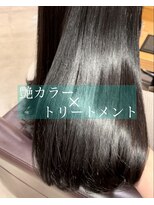 ユウヘアー 石川橋店(U Hair)&nbsp;ダメージレス 艶髪カラー