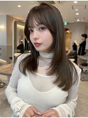 髪質改善＊ミディアムヘア艶カラー＊美髪【Zina渋谷神南】