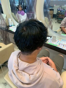 ヘアショップエヌアンドエー 久喜 栗橋店(hairshop N&A) 男な色気漂う◎クールなショートウェーブ/メンズカット