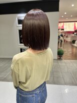 ビーハイブアヴェダ PARCO2店(BEHIVE AVEDA)&nbsp;ほんのりオレンジブラウン/秋カラー【三橋由奈】