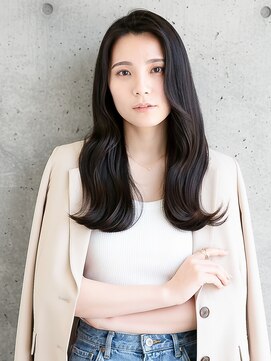 ニューヨークニューヨーク 垂水店(NYNY) 韓国風ｘシースルーバングｘエギョモリｘタンバルモリｘレイヤー