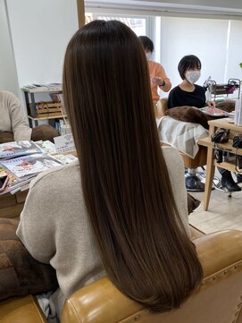 メアリー バイ メリー(marry by merry) 【立町メアリーバイメリー】☆ブラウンベージュ髪質改善カラー☆