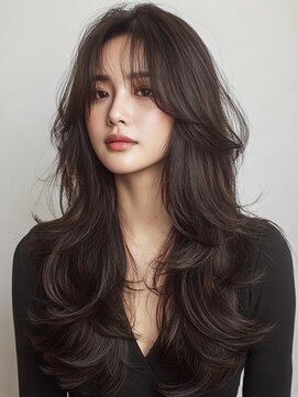 ヴィッカエコル (vicca 'ekolu) レイヤーカット/バタフライカット/小顔/カーテンバング