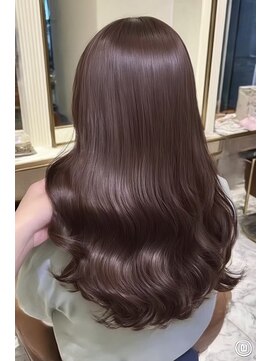 ケシキ 表参道 原宿(kesiki.) ミディアムレイヤー顔周りレイヤーハッシュカット韓国へア