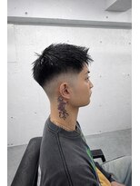 メンズ ラピス(Men's Lapis)&nbsp;【清潔感×色気】王道フェードのメンズベリーショート　渋谷