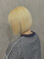 エテルネ 大宮店(E:terne)&nbsp;抜きっぱなしブロンド×ぱっつんボブ